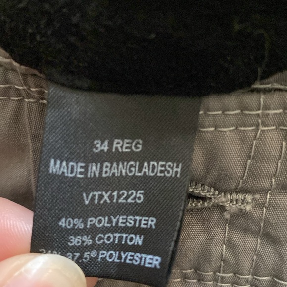 Mens VERTEX 34reg cargo lightweight shorts light gray - Picture 3 of 6